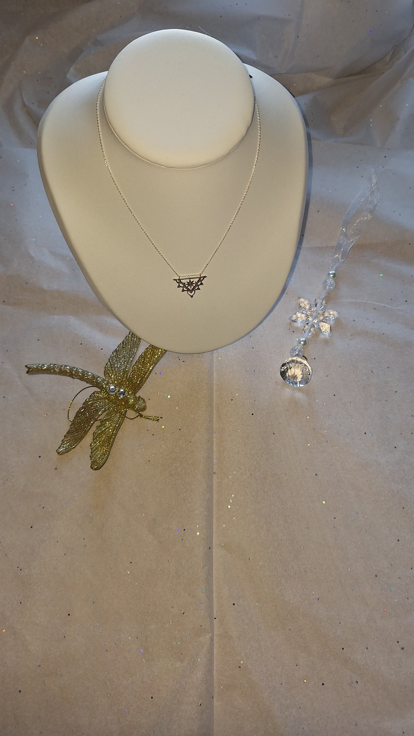 Collier artefact argent