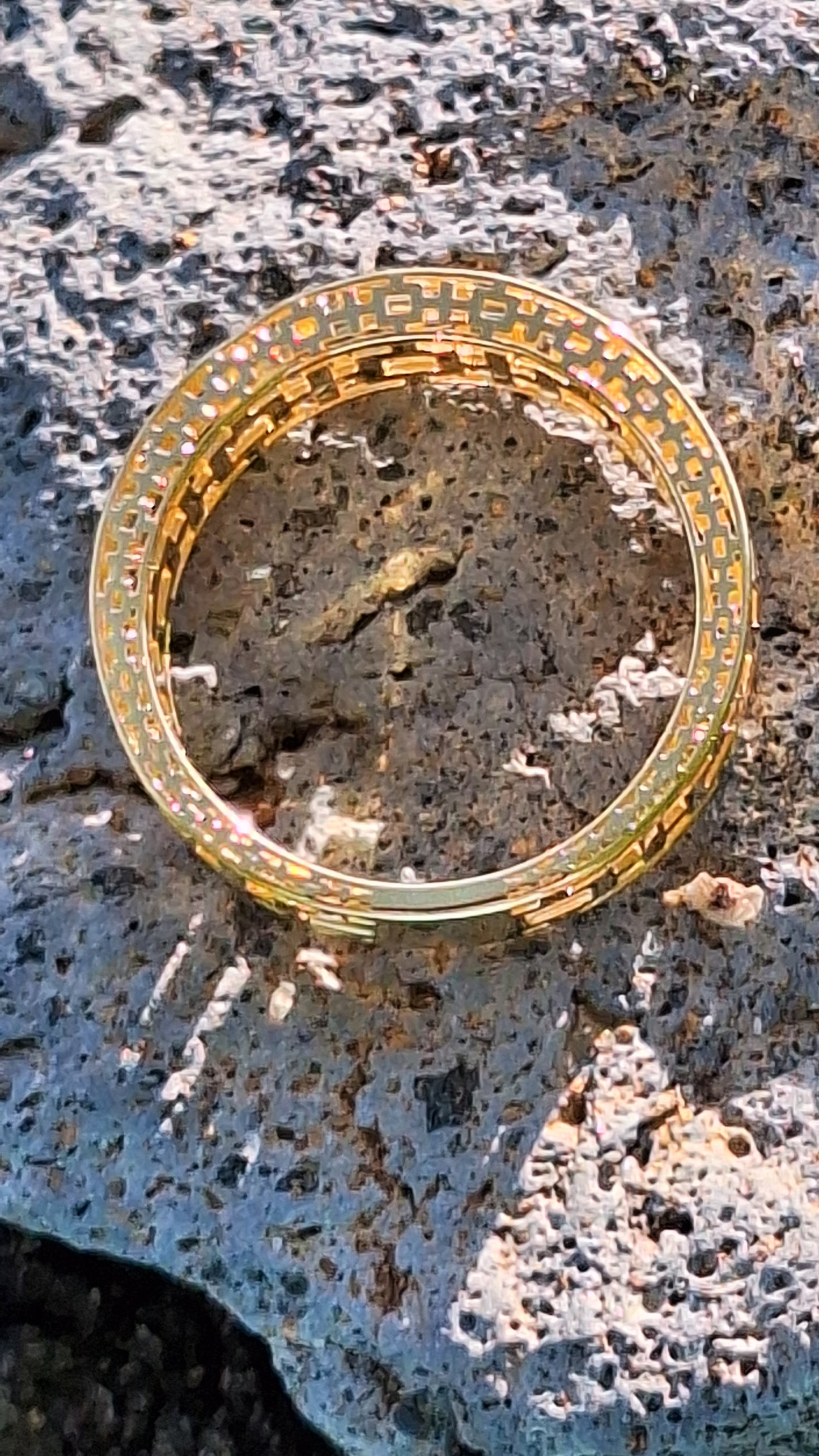 Bague Brann en argent 925 doré