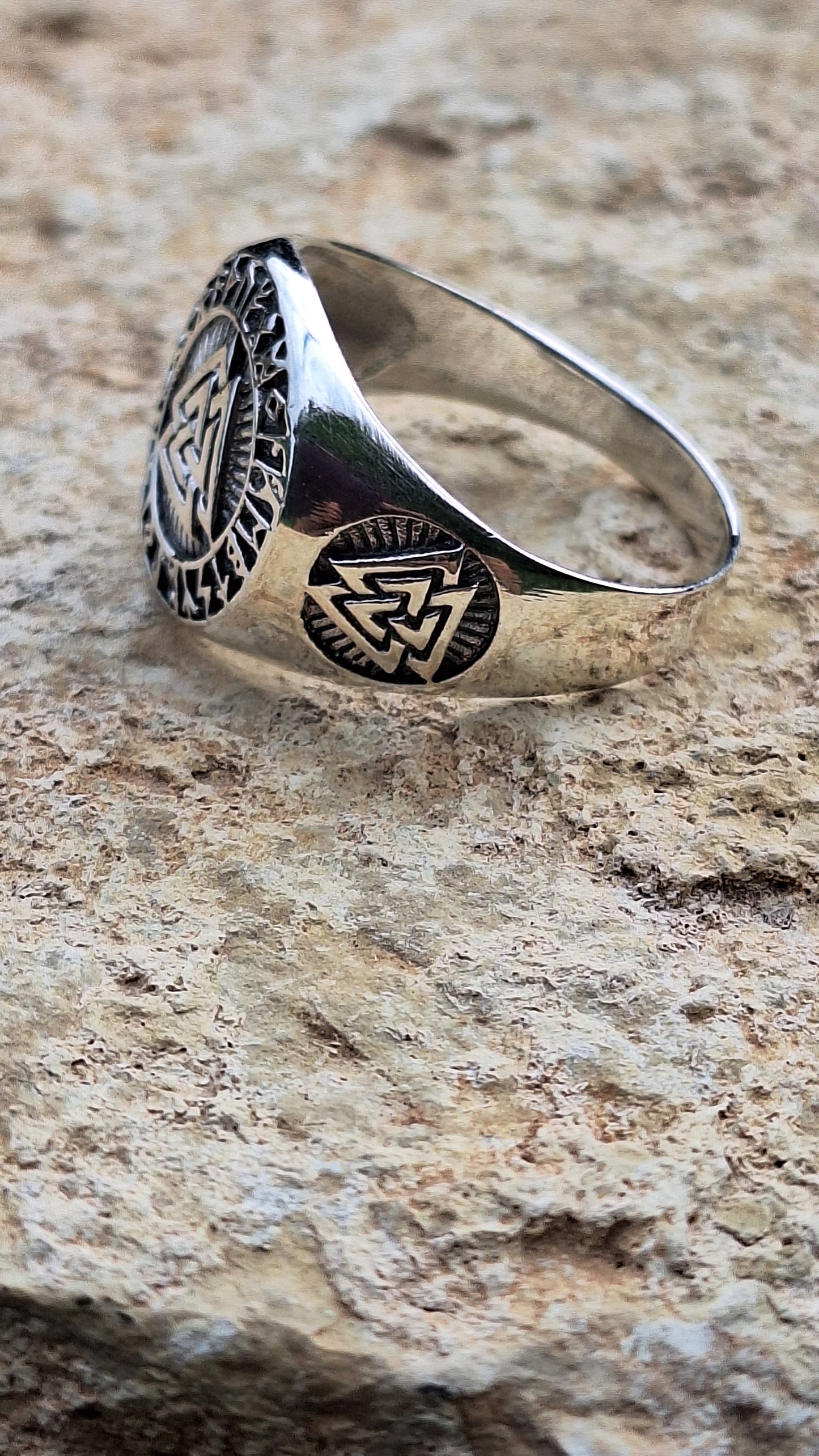 Bague Odin Homme en argent 925