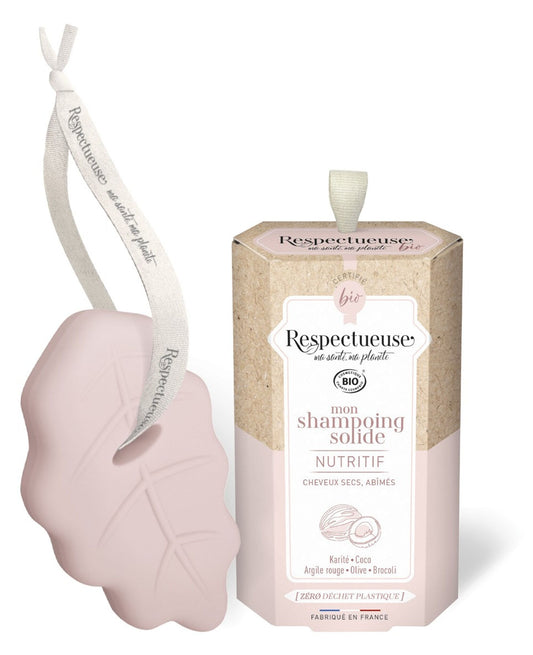 Shampoing solide NUTRITIF bio - cheveux secs - zéro déchet