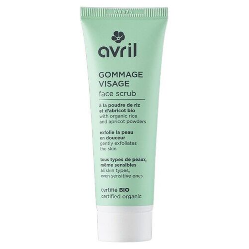 Gommage visage 50ml - Certifié bio de la marque Avril