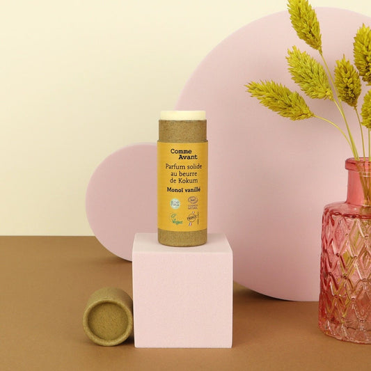 Parfum solide - Monoï Vanillé de la marque Comme Avant